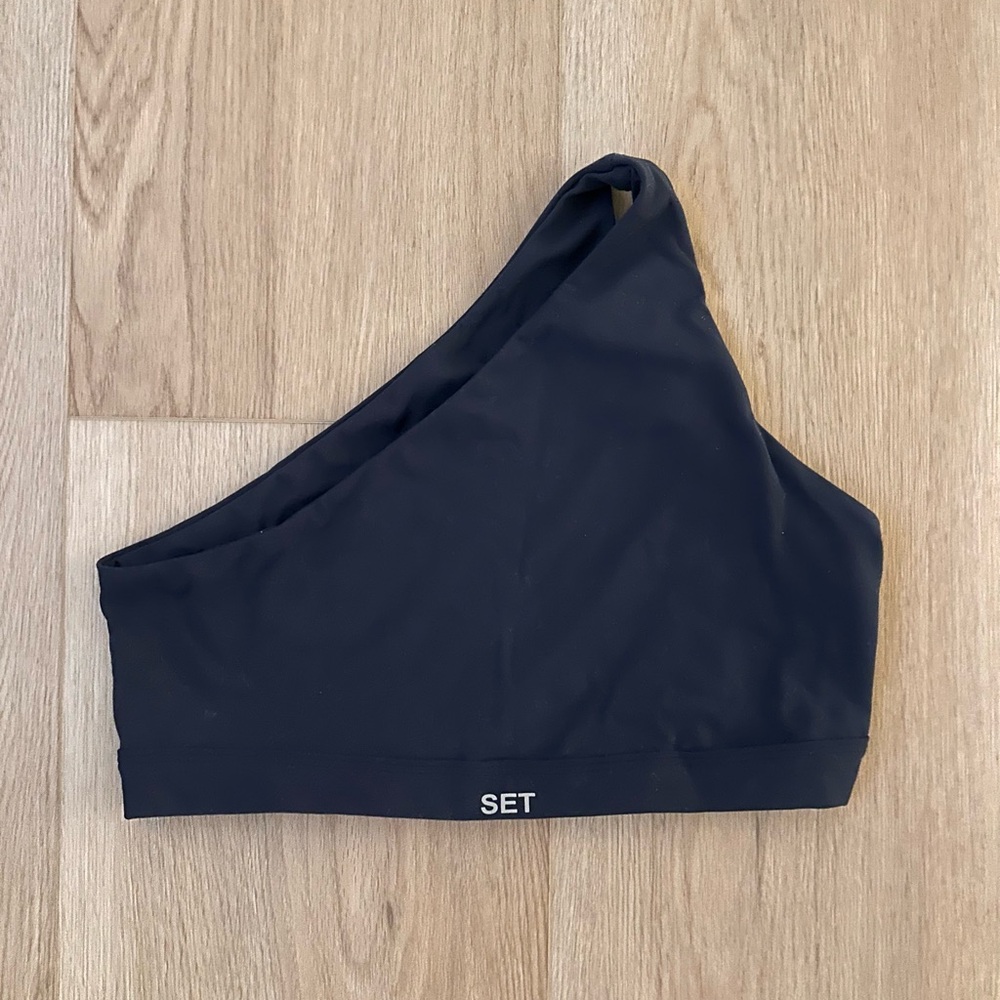 SET Active One-Shoulder Sports Bra